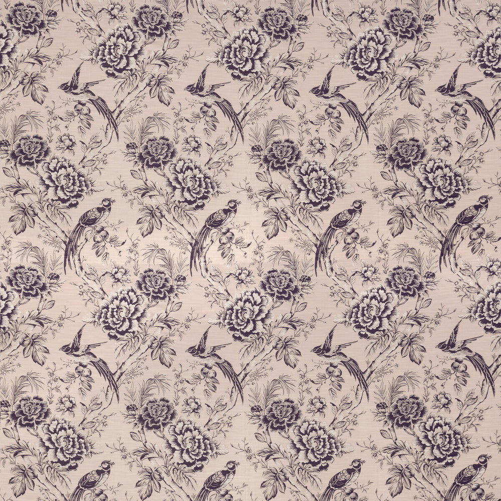 Avium Blush/Damson by Clarke And Clarke Fabric Clarke And Clarke Fabric Avium Blush/DamsonFabric CLARKE & CLARKE BOTANIST POLYESTER - 62%;COTTON - 38% India </p><p>Repeat: H: 14, V: 29.53 56 - Fabric Carolina -
