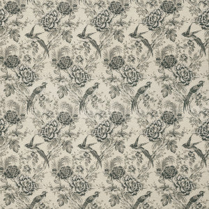 Clarke And Clarke Fabric Avium Charcoal