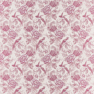 Clarke And Clarke Fabric Avium Raspberry
