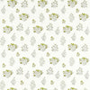 Clarke And Clarke Fabric Floris Chartreuse