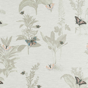 Clarke And Clarke Fabric Monarch Eau De Nil
