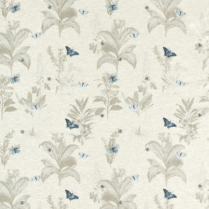 Clarke And Clarke Fabric Monarch Mineral/Denim
