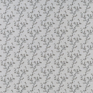 Clarke And Clarke Fabric Blossom Charcoal