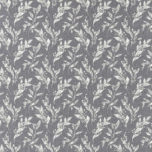 Clarke And Clarke Fabric Eternal Charcoal