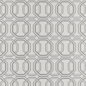 Clarke And Clarke Fabric Repeat Silver