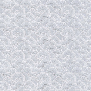 Clarke And Clarke Fabric Langei Silver