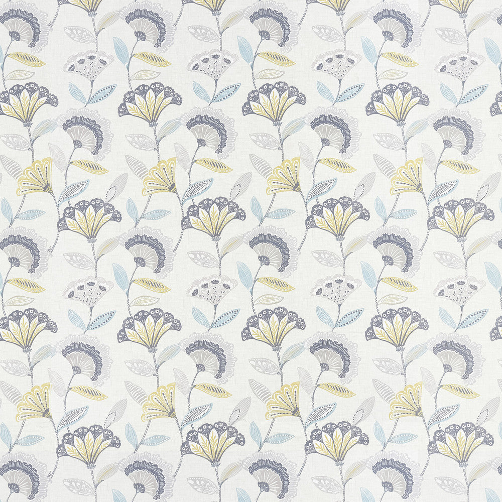 Bohemia Charcoal/Ochre by Clarke And Clarke Fabric Clarke And Clarke Fabric Bohemia Charcoal/OchreFabric CLARKE & CLARKE BOHEMIA COTTON - 100% Turkey </p><p>Repeat: H: 13.5, V: 25.2 54 - Fabric Carolina -