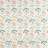 Clarke And Clarke Fabric Bohemia Coral/Teal