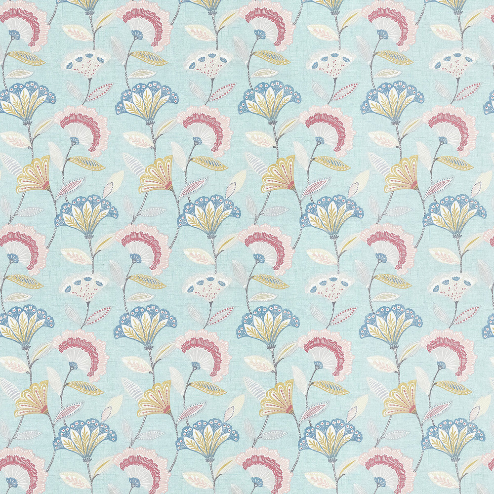 Bohemia Mineral/Blush by Clarke And Clarke Fabric Clarke And Clarke Fabric Bohemia Mineral/BlushFabric CLARKE & CLARKE BOHEMIA COTTON - 100% Turkey </p><p>Repeat: H: 13.5, V: 25.2 54 - Fabric Carolina -