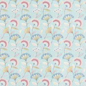 Clarke And Clarke Fabric Bohemia Mineral/Blush