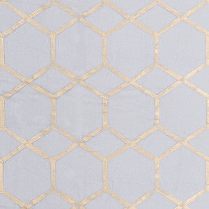 Clarke And Clarke Fabric Forma Charcoal/Gold