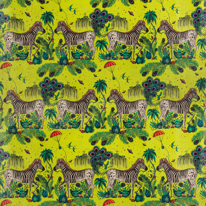 Lost World Velvet Lime by Clarke And Clarke Fabric Clarke And Clarke Fabric Lost World Velvet LimeFabric WILDERIE BY EMMA J SHIPLEY FOR C&C POLYESTER - 100% Spain </p><p>Repeat: H: 27, V: 35.36 55 - Fabric Carolina -