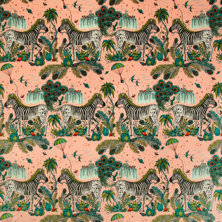 Lost World Velvet Pink by Clarke And Clarke Fabric Clarke And Clarke Fabric Lost World Velvet PinkFabric WILDERIE BY EMMA J SHIPLEY FOR C&C POLYESTER - 100% Spain </p><p>Repeat: H: 27, V: 35.36 55 - Fabric Carolina -