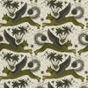 Clarke And Clarke Fabric Lynx Linen Gold