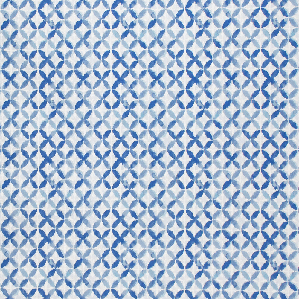 F1495 Indigo by Greenhouse Designer Fabric 100% Polyester China 50,000 double rubs </p><p>Repeat: 6.75" H, 7" V 54" - Swanky Fabrics -