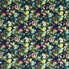 Clarke And Clarke Fabric Fruta Midnight Velvet