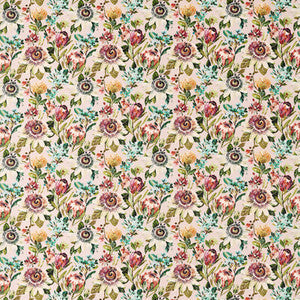 Clarke And Clarke Fabric Paradise Blush