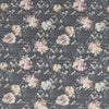 Clarke And Clarke Fabric Camile Blush/Charcoal