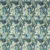 Clarke And Clarke Fabric Rosedene Denim/Spice