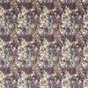 Clarke And Clarke Fabric Rosedene Raspberry/Ochre