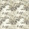 Clarke And Clarke Fabric Habitat Charcoal/Linen
