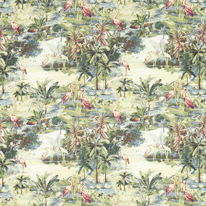 Clarke And Clarke Fabric Habitat Lagoon