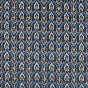 Clarke And Clarke Fabric Velluto Midnight