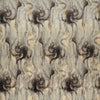 Clarke And Clarke Fabric Tessuto Nero/Silver
