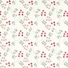 Clarke And Clarke Fabric Rochelle Blush/Raspberry