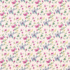 Clarke And Clarke Fabric Serena Damson F1593/01.CAC.0