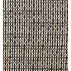 Clarke And Clarke Fabric Kasper Charcoal/Linen F1632/01.CAC.0
