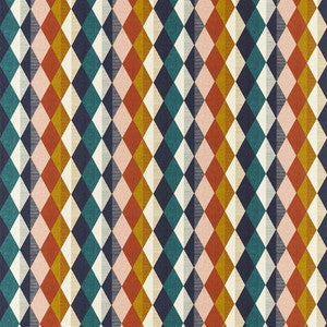 Clarke And Clarke Fabric Denver Retro F1637/04.CAC.0