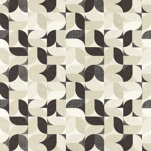 Clarke And Clarke Fabric Reno Monochrome F1640/02.CAC.0