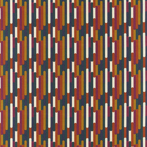 Clarke And Clarke Fabric Seattle Retro F1641/04.CAC.0
