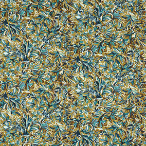 Clarke And Clarke Fabric Ashbrook Velvet Ochre F1644/04.CAC.0