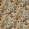 Clarke And Clarke Fabric Aubrey Velvet Noir/Mineral F1646/03.CAC.0