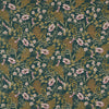 Clarke And Clarke Fabric Hazelbury Linen Forest F1648/02.CAC.0