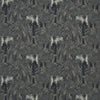 Clarke And Clarke Fabric Hillcrest Velvet Noir F1649/04.CAC.0