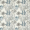 Clarke And Clarke Fabric Bracken Denim Emb F1654/01.CAC.0