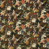 Clarke And Clarke Fabric Lilum Russet Noir Velvet F1656/02.CAC.0