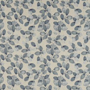 Clarke And Clarke Fabric Northia Denim Linen F1657/01.CAC.0