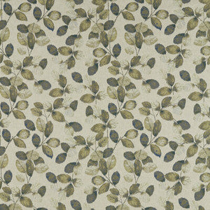 Clarke And Clarke Fabric Northia Olive Peacock F1657/02.CAC.0
