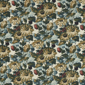Clarke And Clarke Fabric Sunforest Antique F1660/01.CAC.0