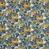 Clarke And Clarke Fabric Sunforest Denim Linen F1660/02.CAC.0