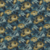 Clarke And Clarke Fabric Sunforest Denim Velvet F1661/01.CAC.0