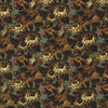 Clarke And Clarke Fabric Sunforest Russet Velvet F1661/02.CAC.0