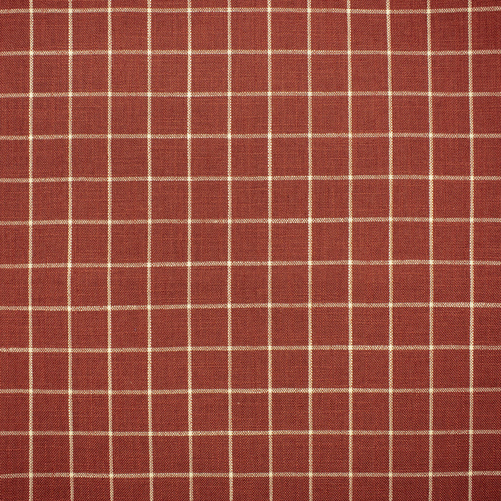 F1673 Red by Greenhouse Designer Fabric 100% Polyester China 60,000 double rubs </p><p>Repeat: 1" H, 1" V 56" - Swanky Fabrics -