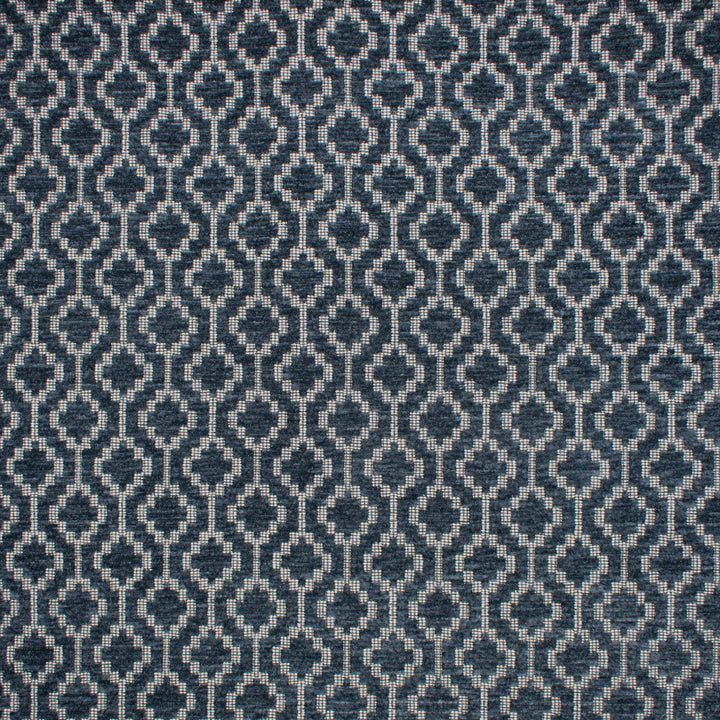 F1679 Indigo by Greenhouse Designer Fabric 100% Polyester China 45,000 </p><p>Repeat: 2" H, 2" V 57" - Swanky Fabrics -