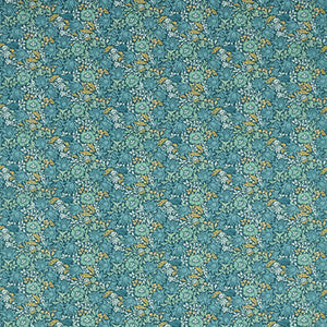 Clarke And Clarke Fabric Mallow Teal F1680/04.CAC.0