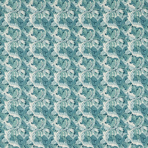 Clarke And Clarke Fabric Acanthus Teal F1681/04.CAC.0